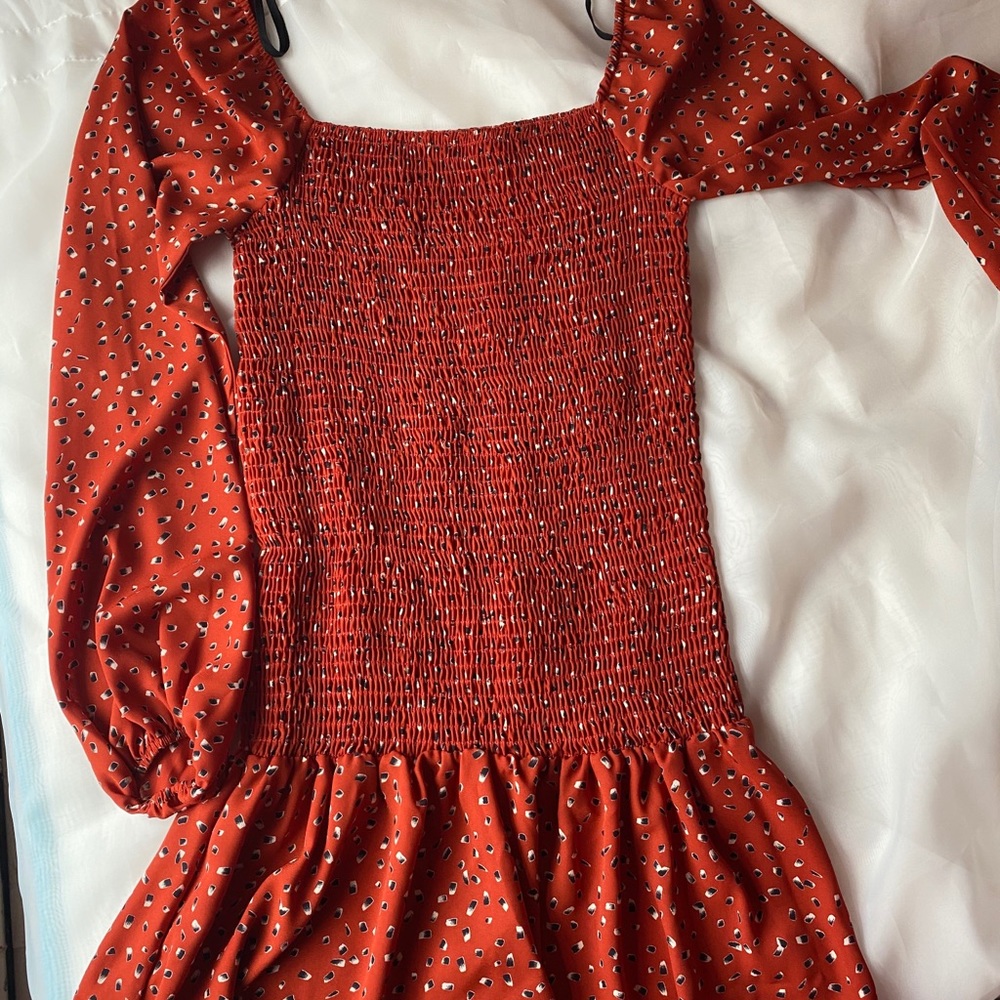NORDSTROM red dress